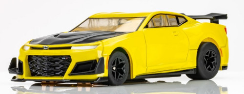 AFX HO 2021 CAMERO SLOT CAR YELLOW