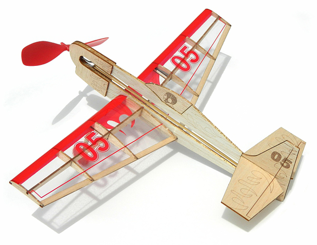Guillows Stunt Flyer Balsa Wood Model Airplane Kit